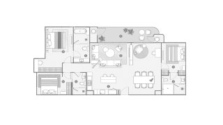 Apartment floor plan, 3 bedrooms in Peylaa Phuket Bang Tao No. 11008